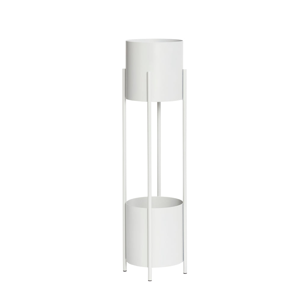 HUBSCH - Iris plant stand - Light grey