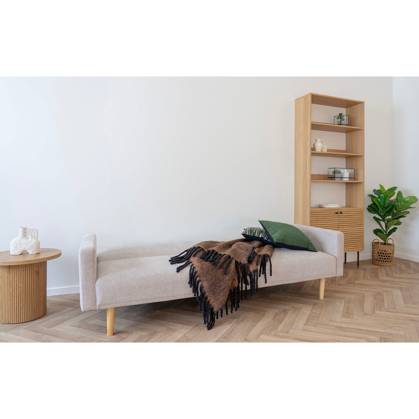 HOUSE NORDIC - Carmel plaid - bruin 130x170 cm