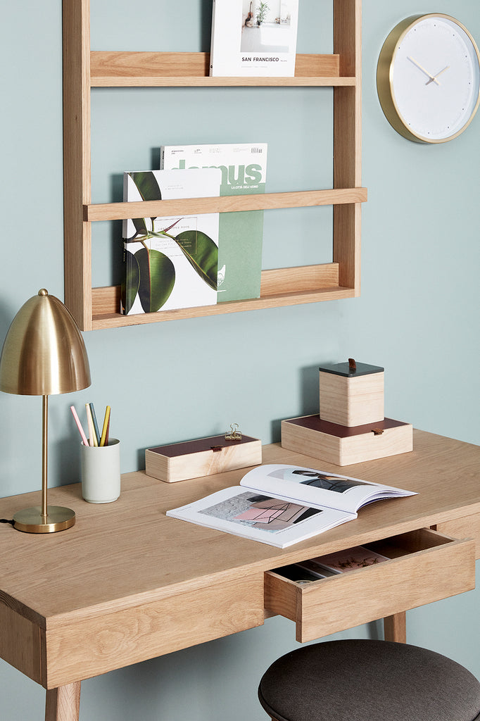 HUBSCH - Tripple desk - Natural