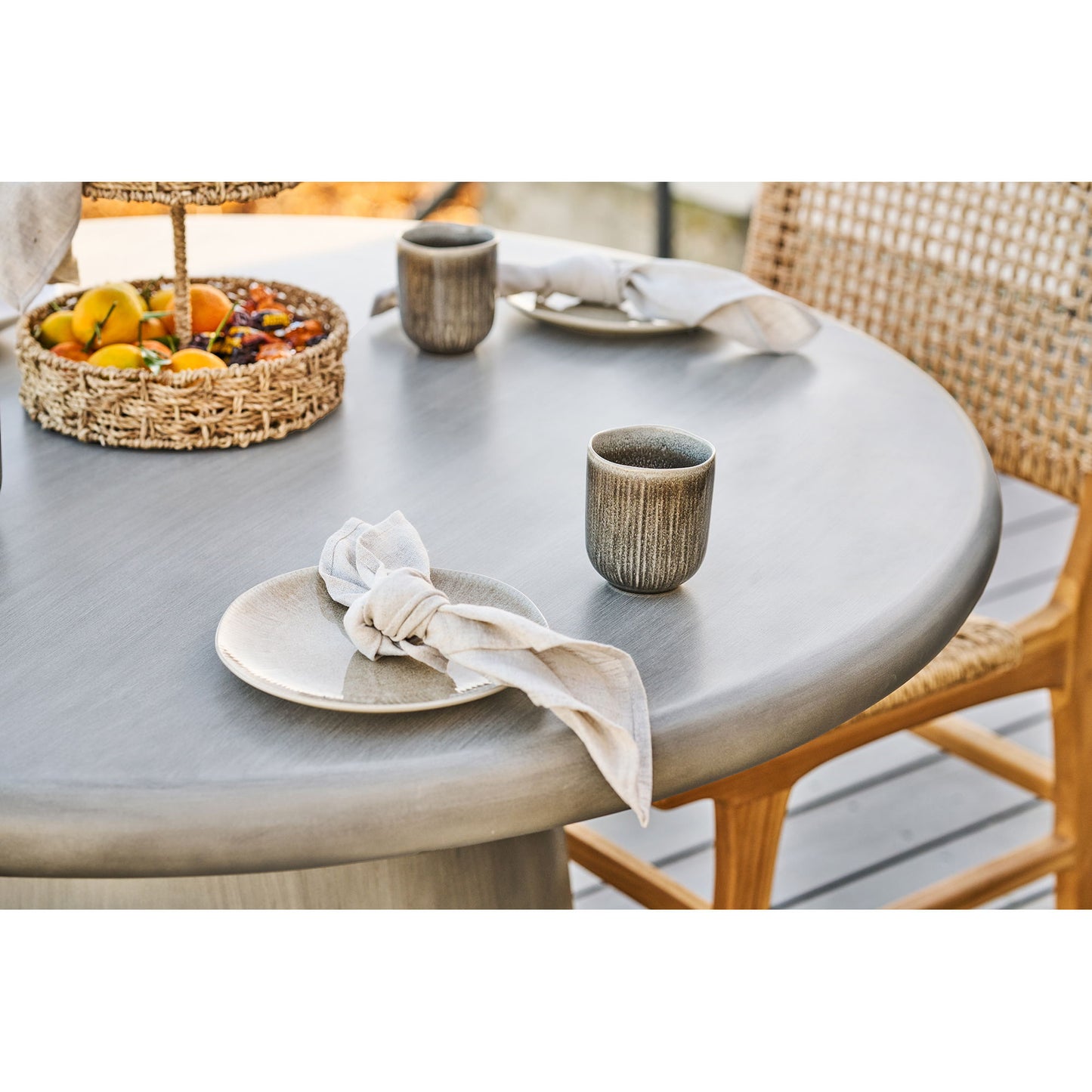 HOUSE NORDIC - Viola mokken – Grijs (Set van 4)