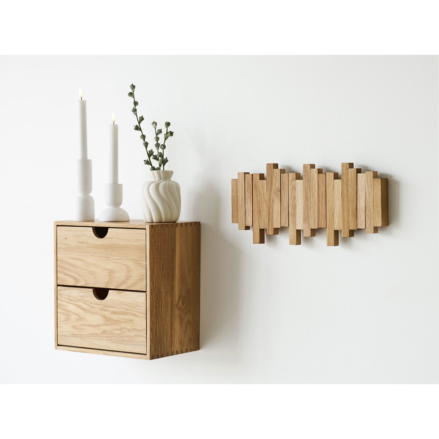 HOUSE NORDIC - Caltra kapstok – Eikenhout