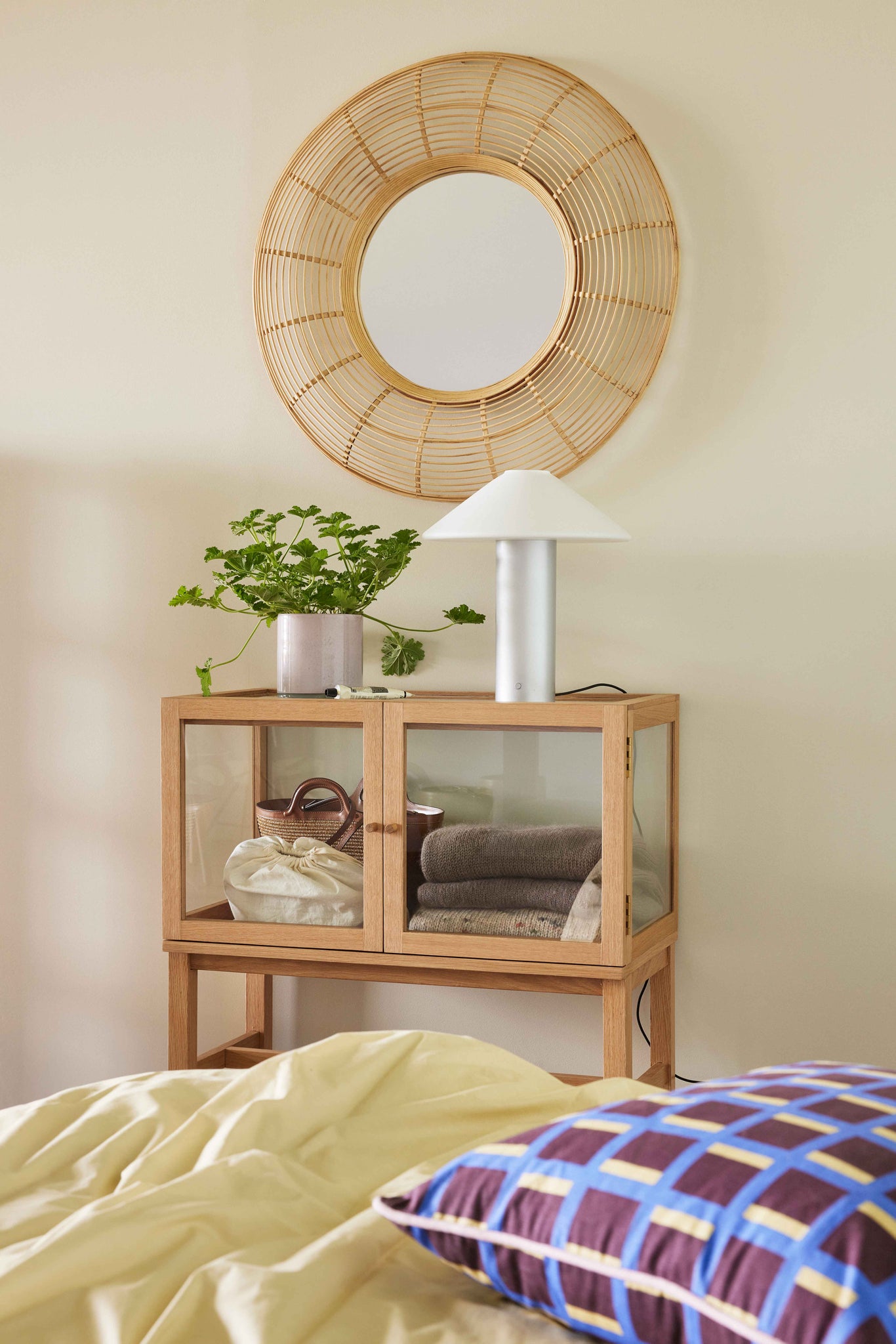 HUBSCH - Orbit tafellamp - metallic zilver