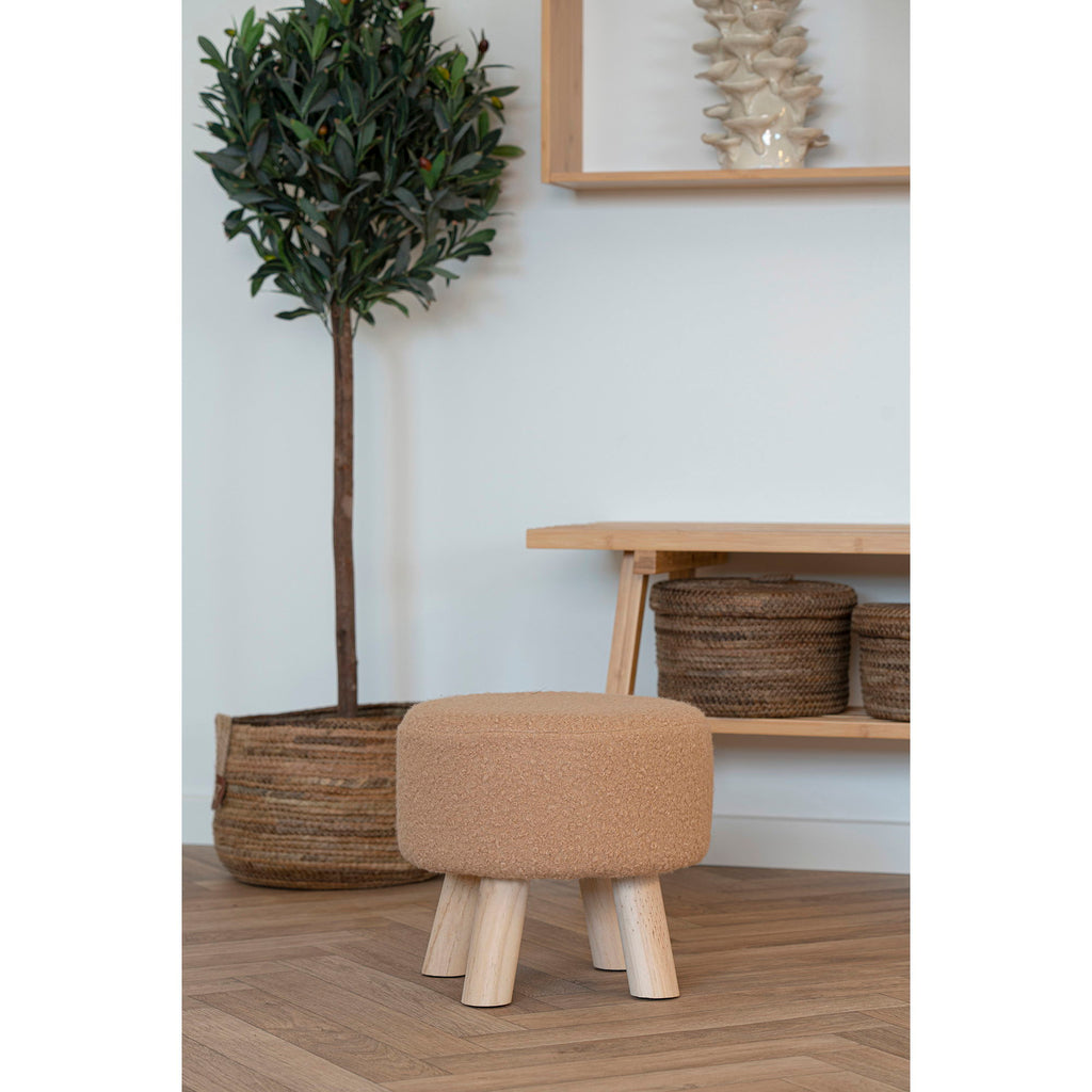 HOUSE NORDIC - Aberdeen krukje - beige