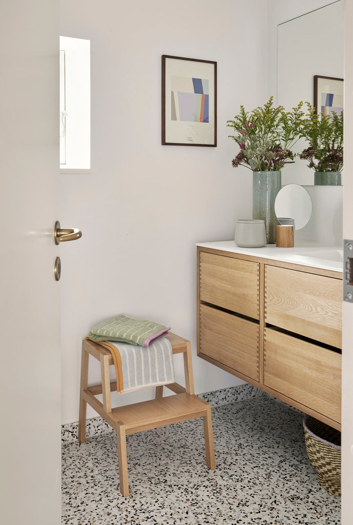 HUBSCH - Alp stool - Natural