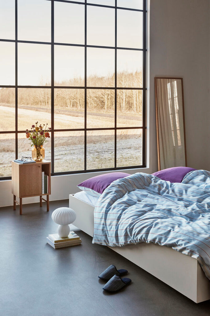 HUBSCH - Glimpse floor mirror - Natural