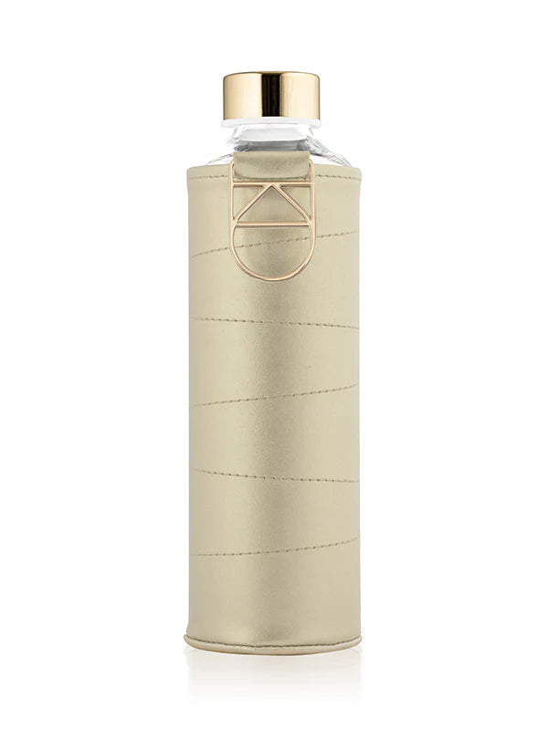 EQUA - Glazen waterfles - Gold (750ml)