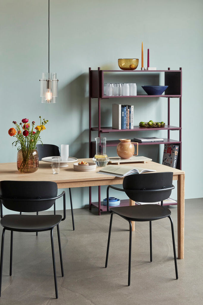 HUBSCH - Ground dining table - Natural