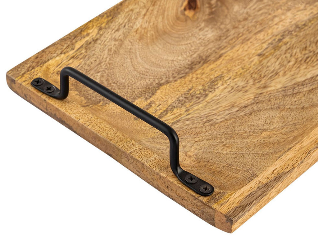 Holztablett Tablett Holz 50x20cm Serviertablett Serviertablett Deko Tablett from Mangoholz solid