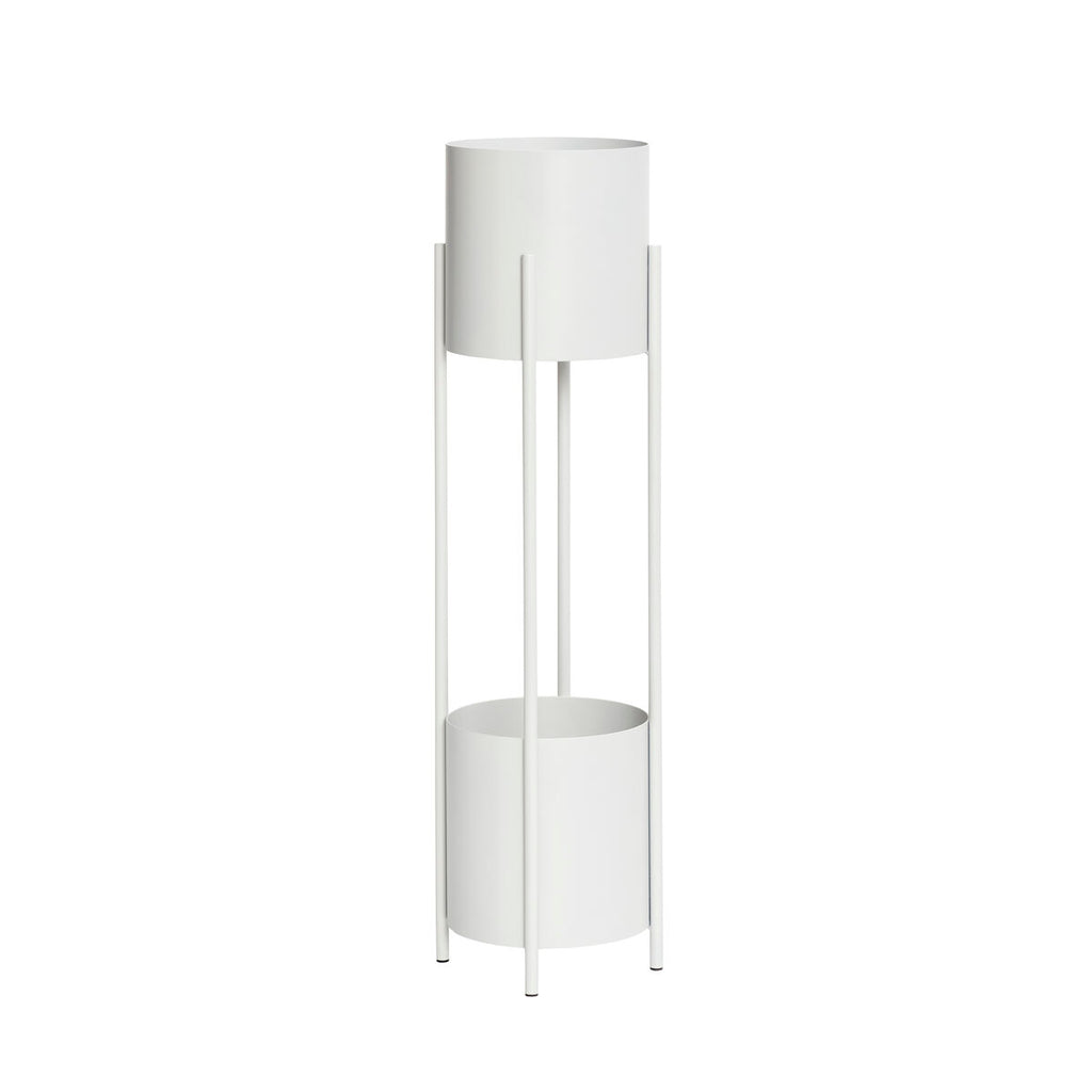 HUBSCH - Iris plant stand - Light grey