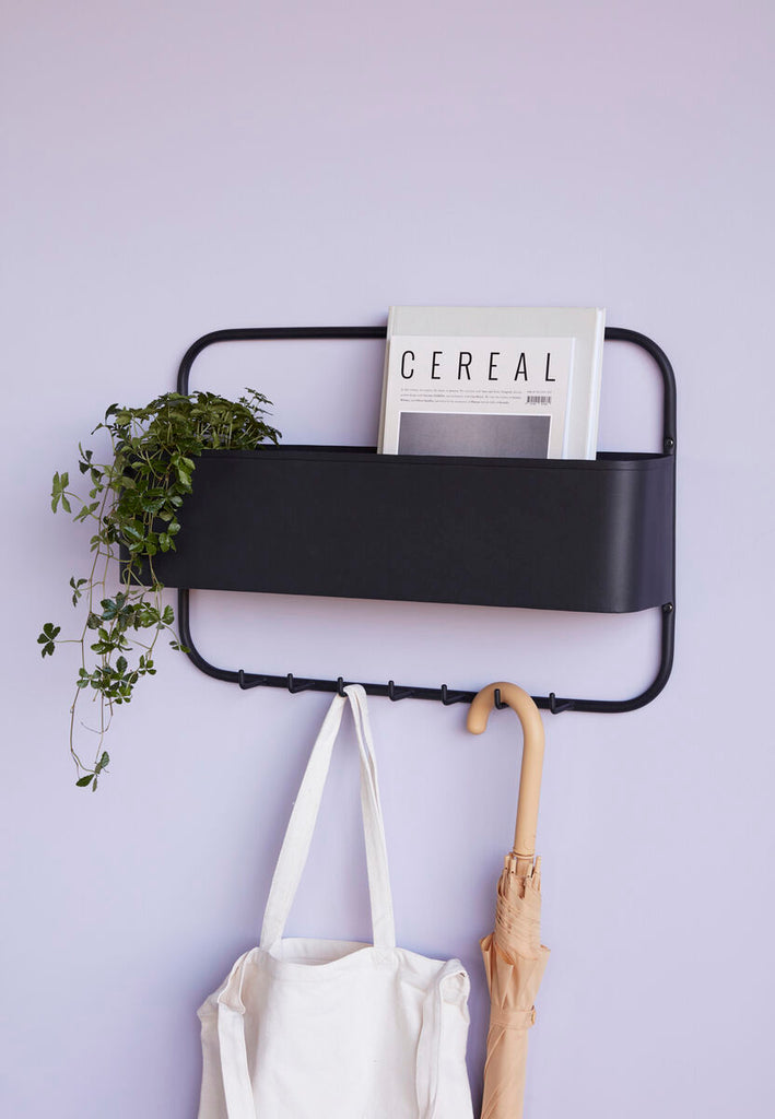 HUBSCH - Keep coat rack - Black