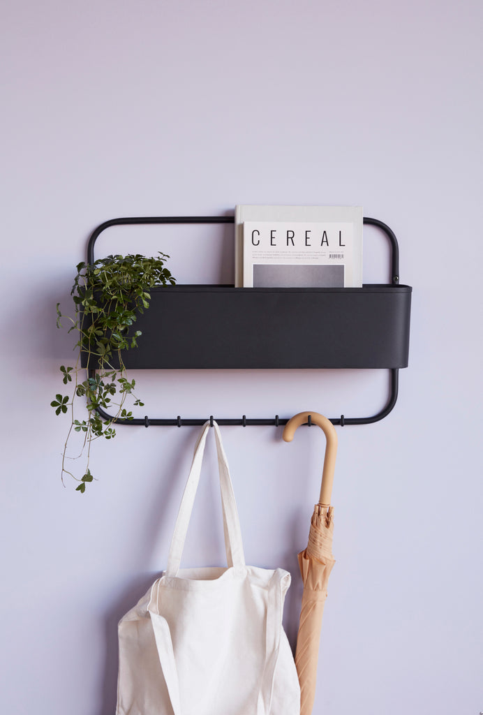 HUBSCH - Keep coat rack - Black