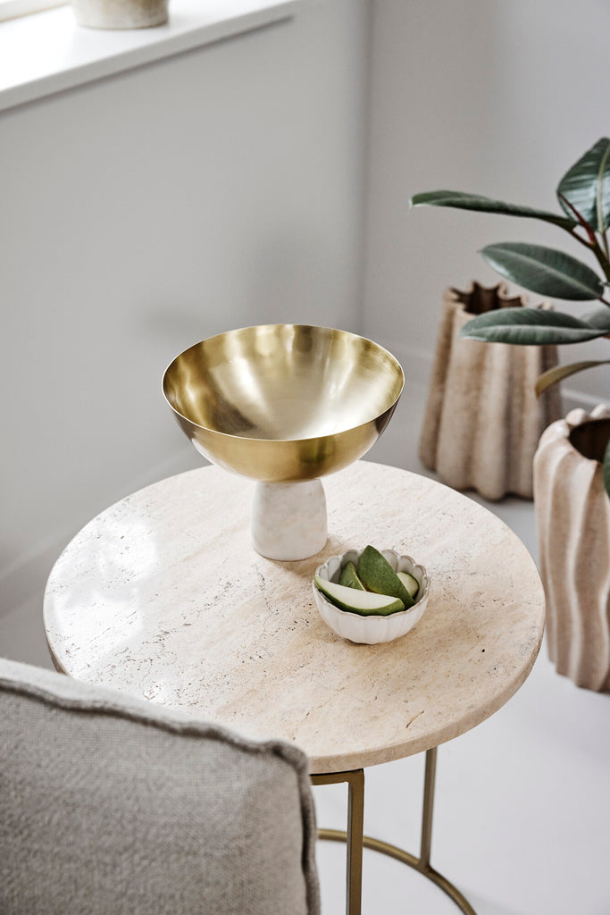 LENE BJERRE - Traville bijzettafel set - wit