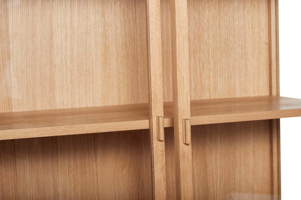 HUBSCH - Panorama display cabinet Large - Natural