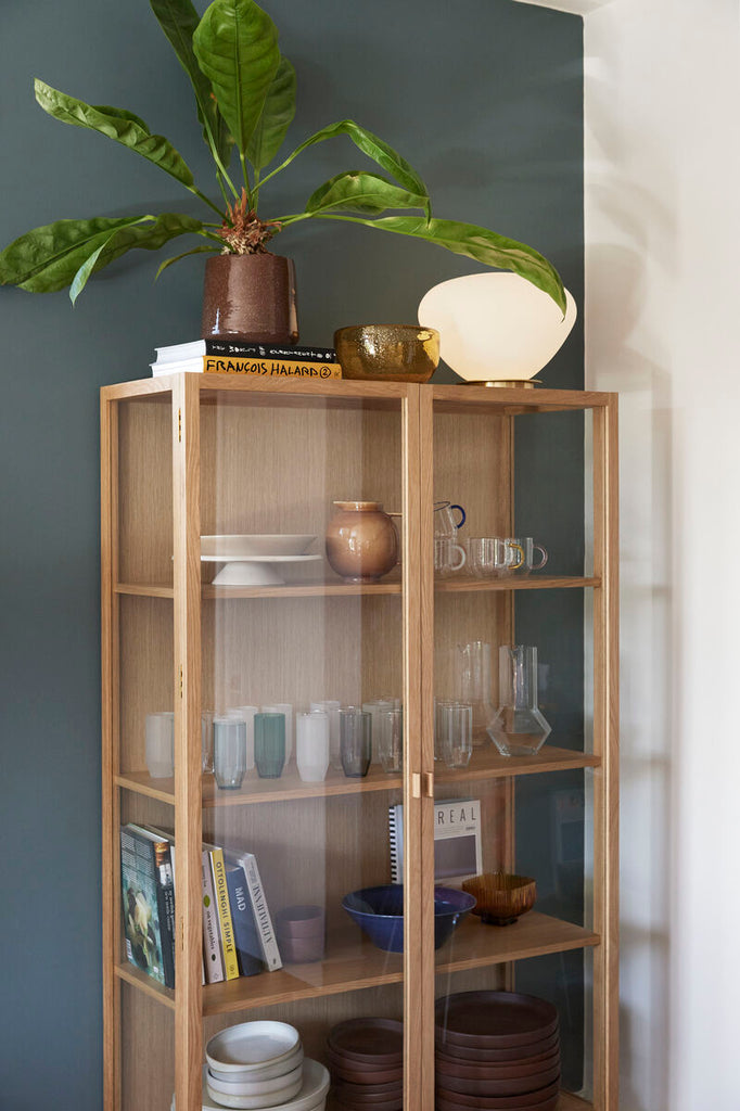 HUBSCH - Panorama display cabinet Large - Natural