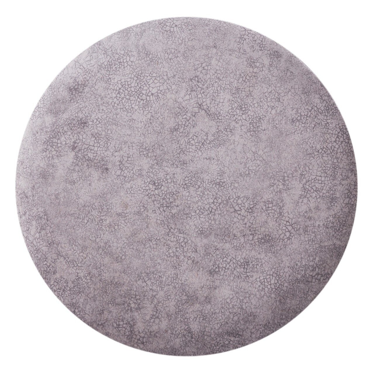 Pouf suede look GREY/black