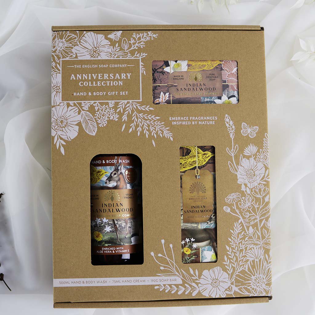 Giftset - hand & body - Indian sandalwood