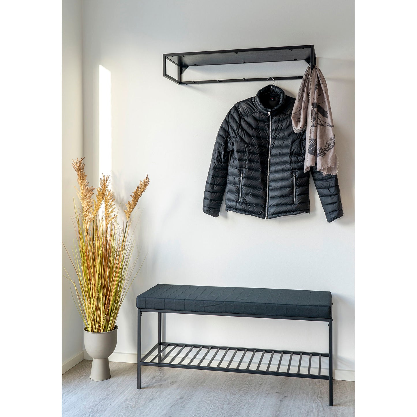 HOUSE NORDIC - Vita bank - zwart