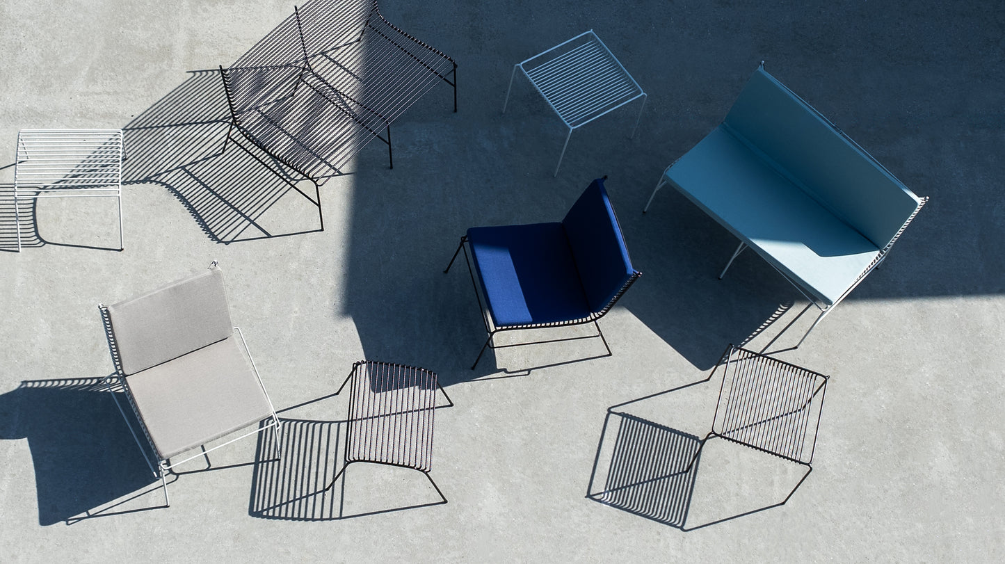 HUBSCH - String bijzettafel - lichtgrijs