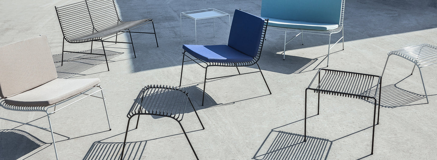 HUBSCH - String bijzettafel - lichtgrijs