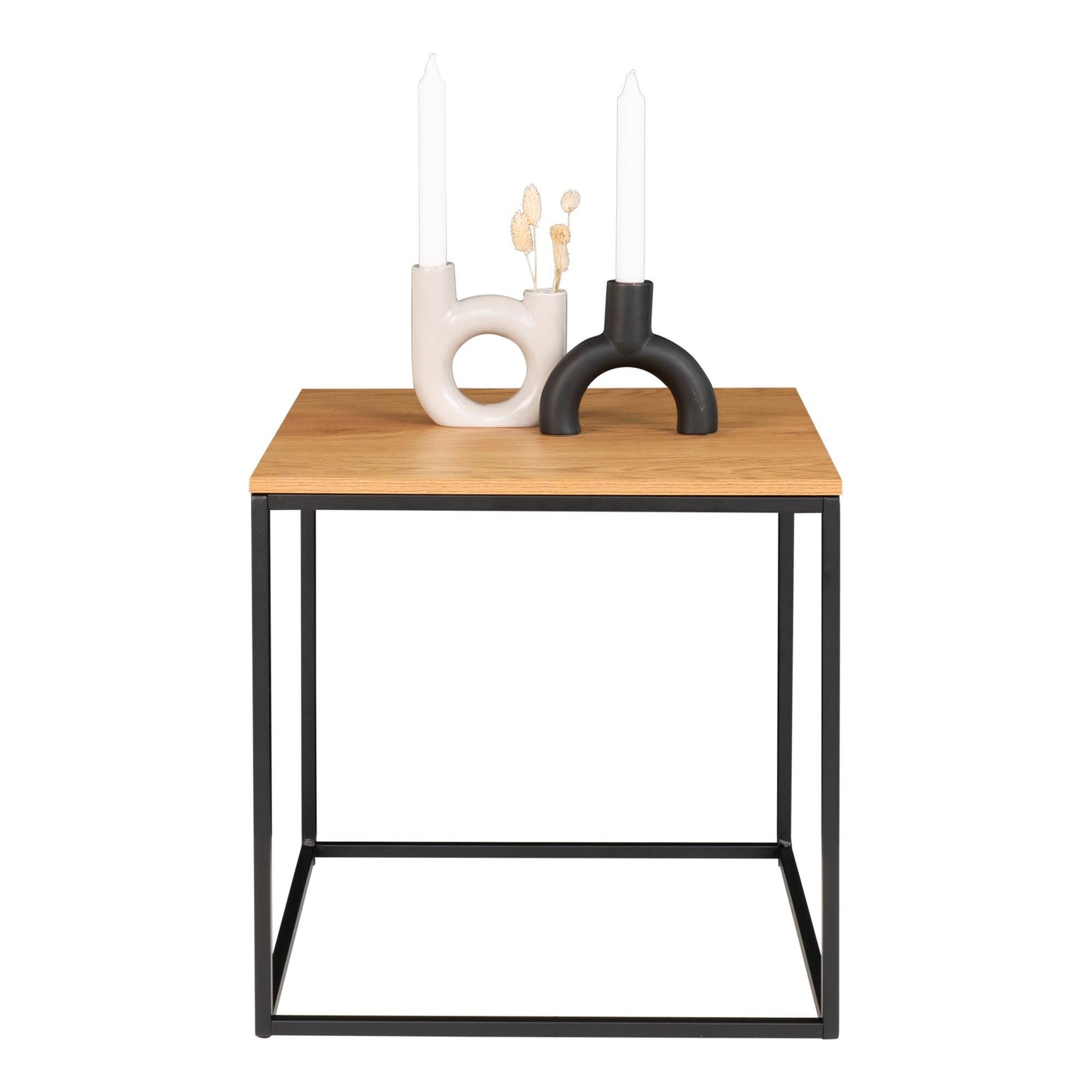 HOUSE NORDIC - Vita side table - black/oak