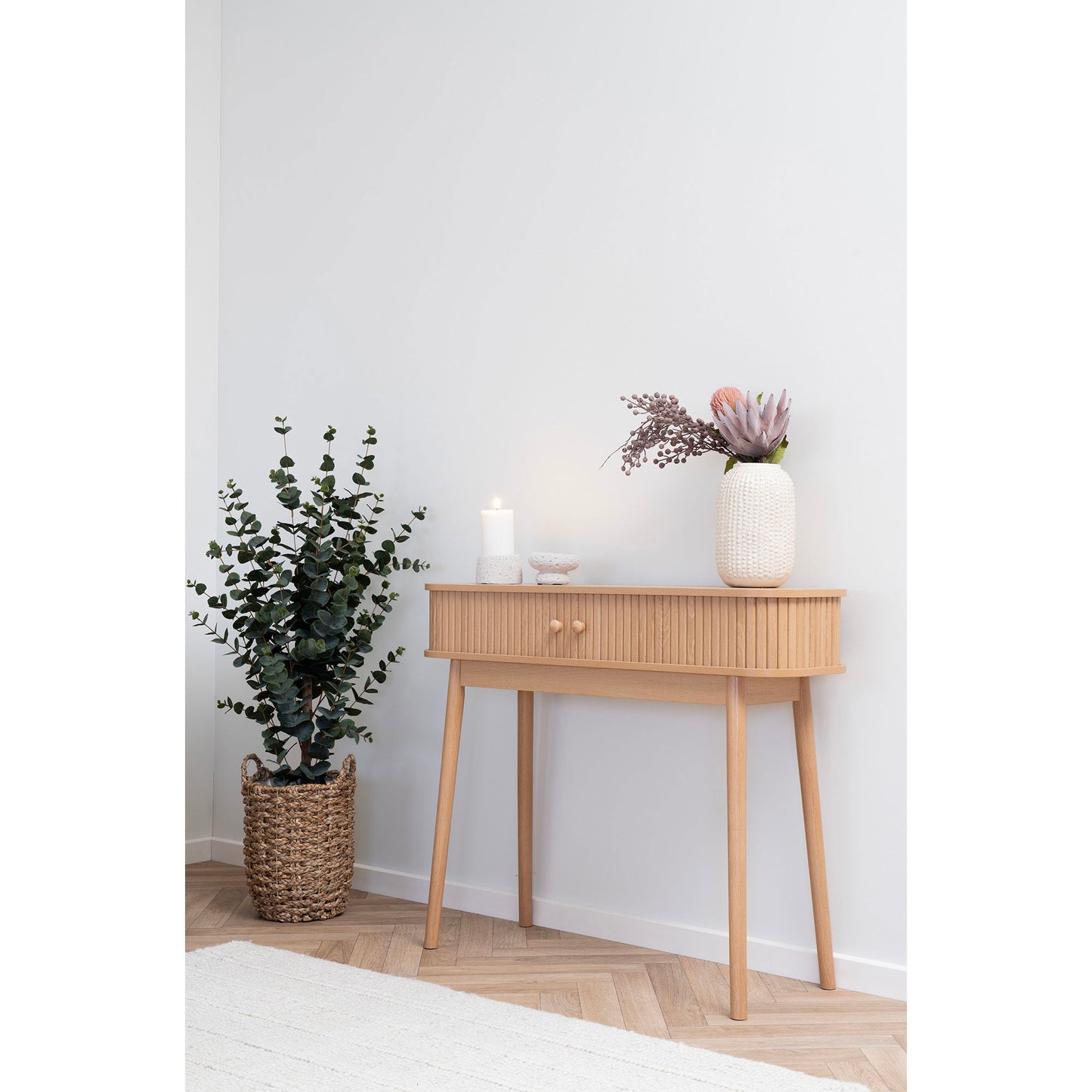 HOUSE NORDIC - Nikko Consoletafel – Naturel 2 Deuren
