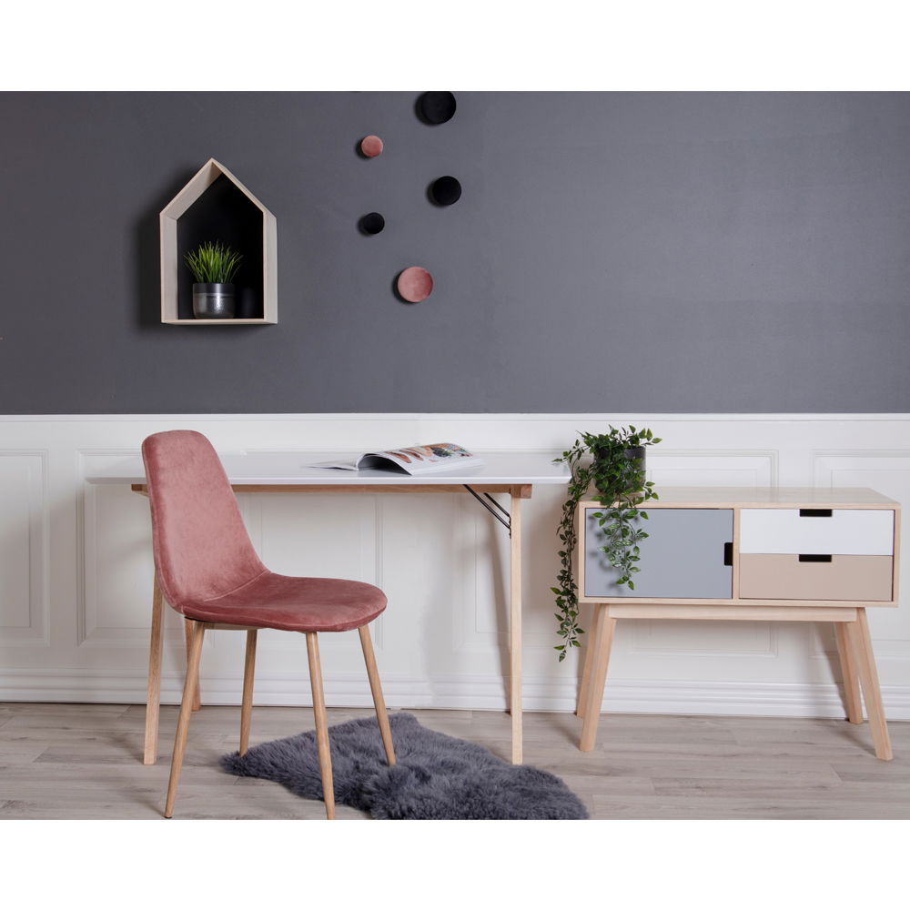 HOUSE NORDIC - Vojens bureau - wit/naturel