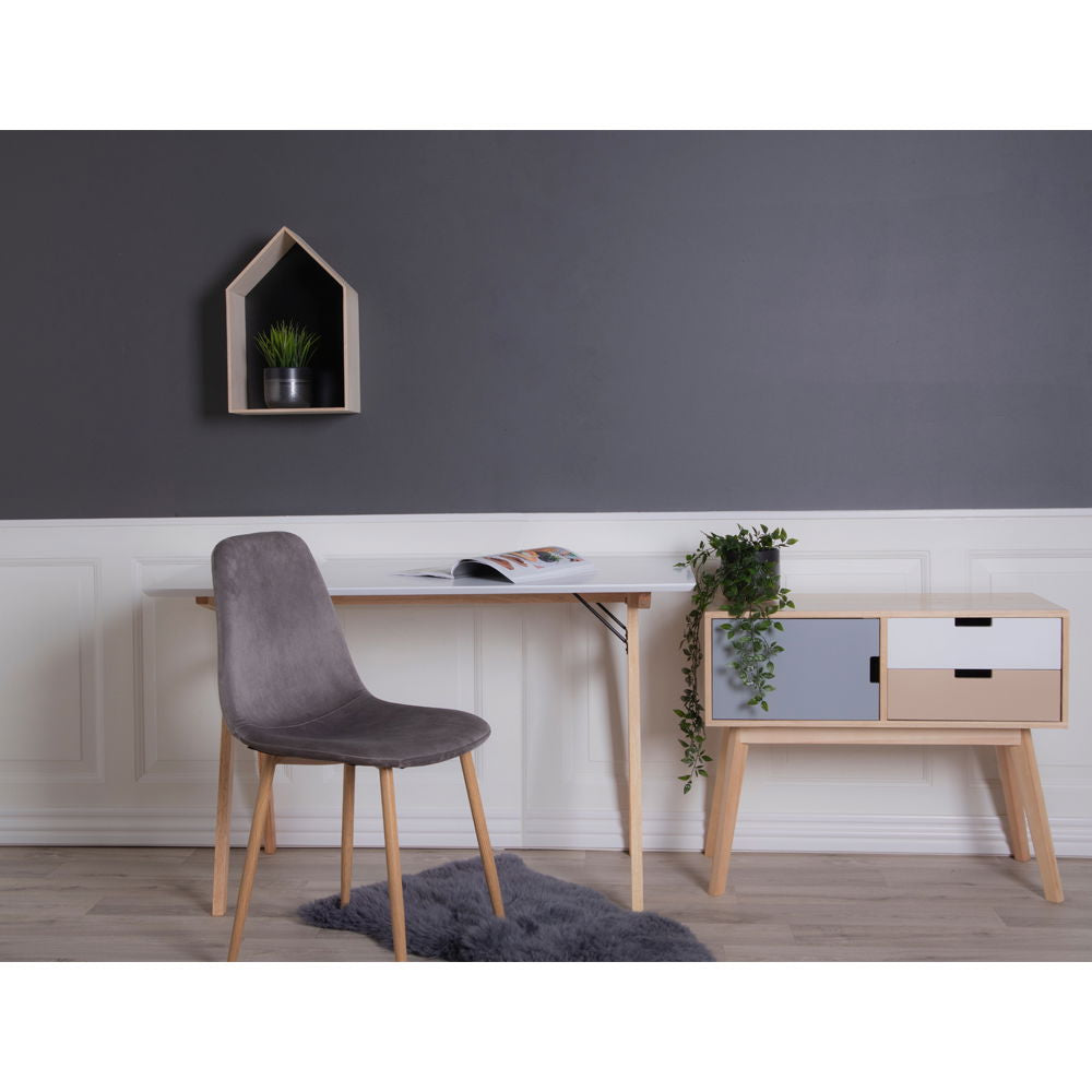HOUSE NORDIC - Vojens bureau - wit/naturel