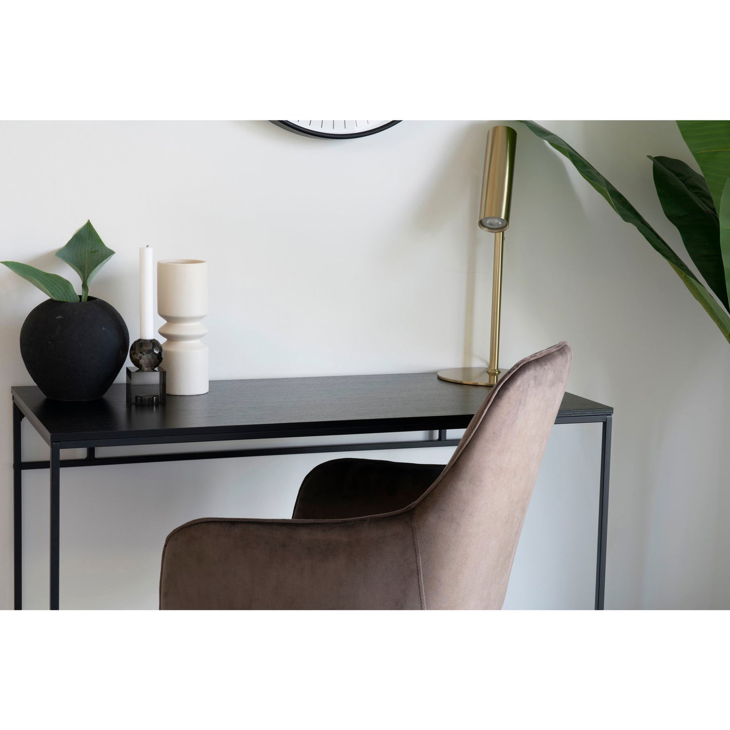 HOUSE NORDIC - Vita bureau - zwart