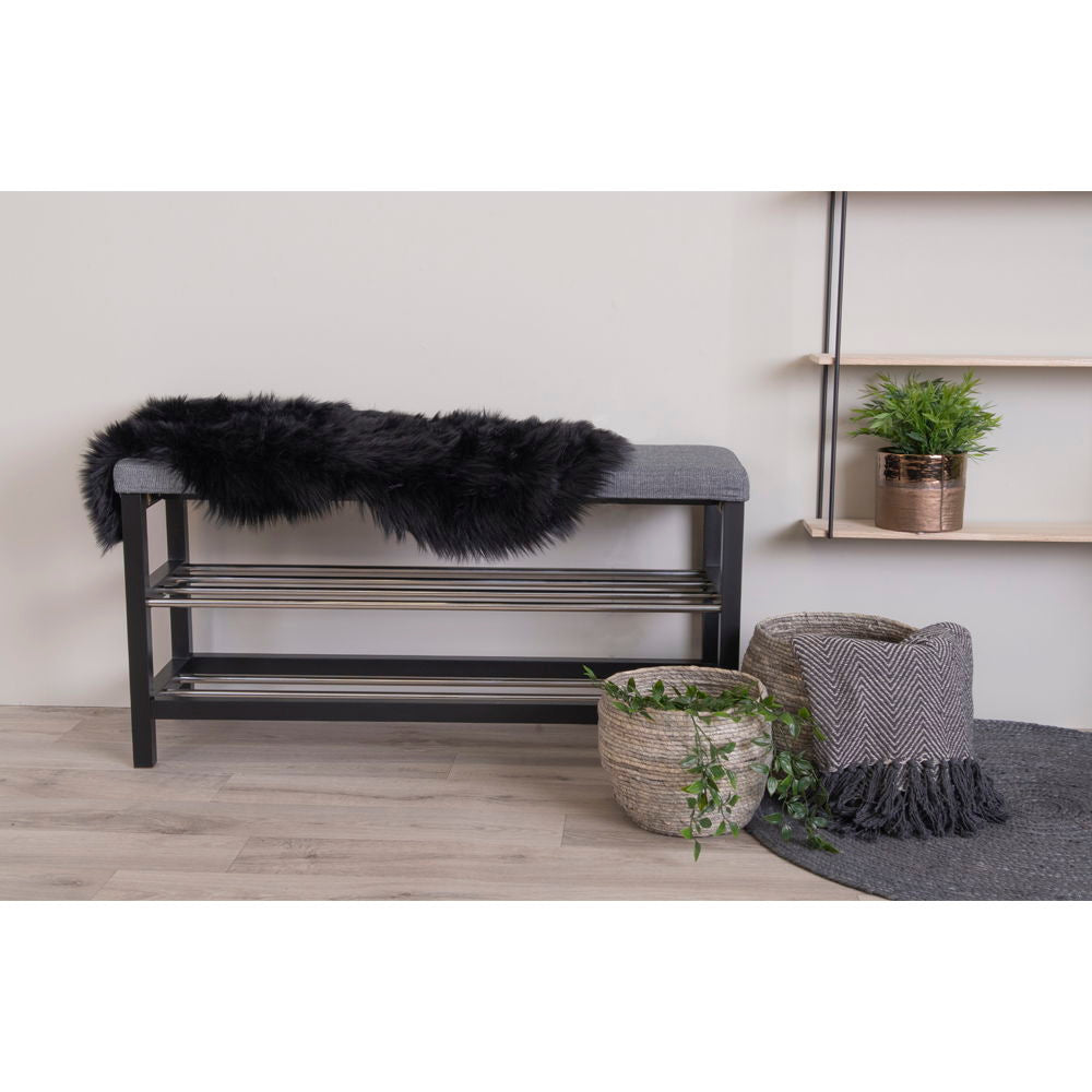 HOUSE NORDIC - Schapenvacht - Zwart