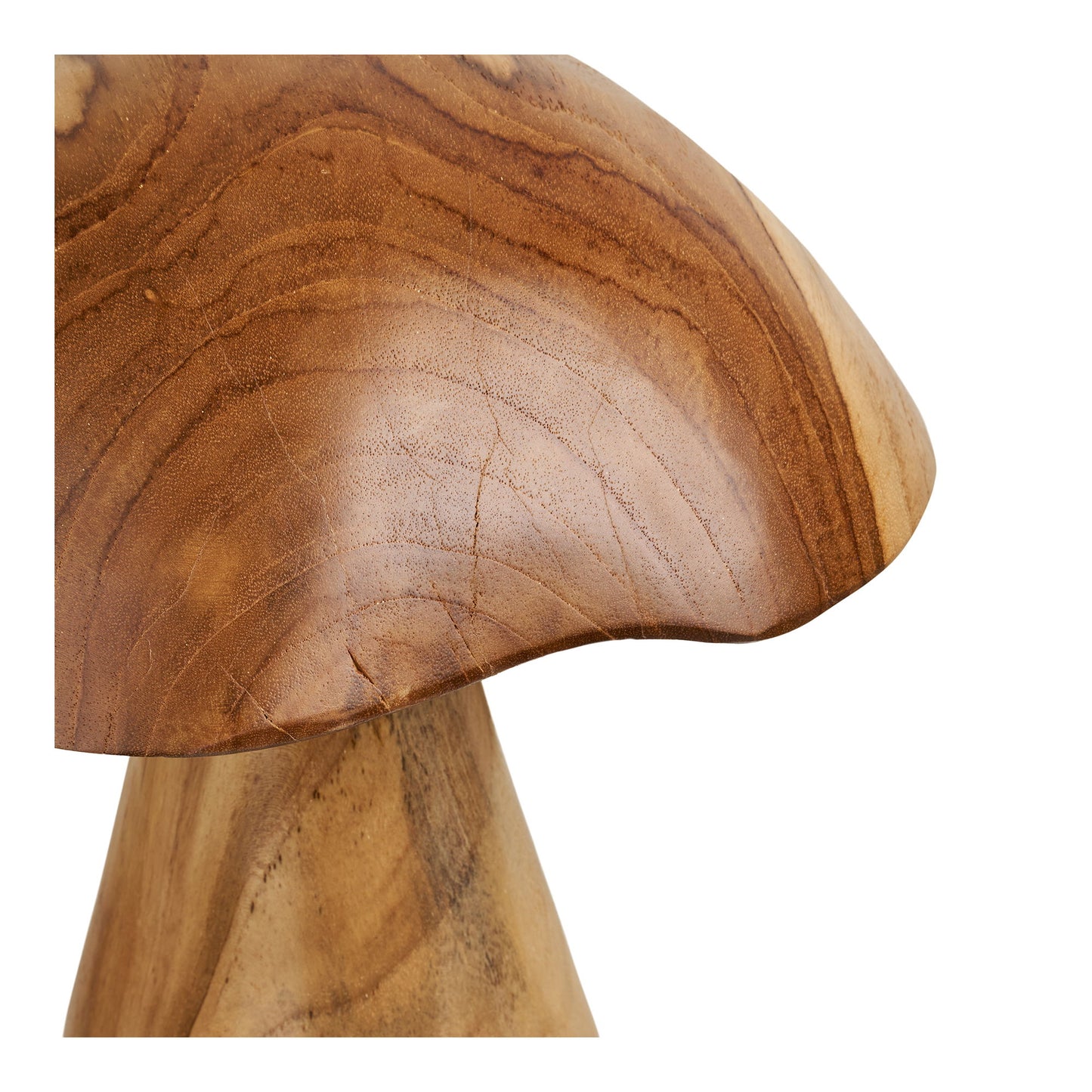 House Nordic - Decoratie paddenstoelen set van 2 - Teak