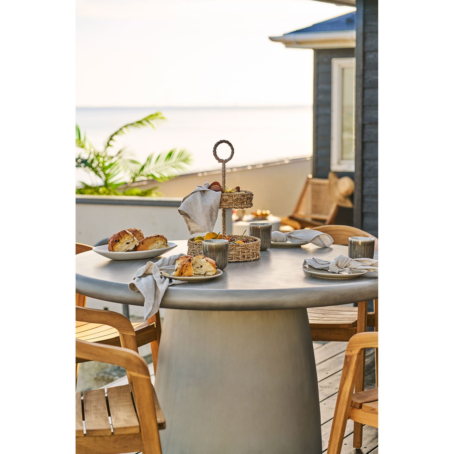 HOUSE NORDIC - Viola mokken – Grijs (Set van 4)