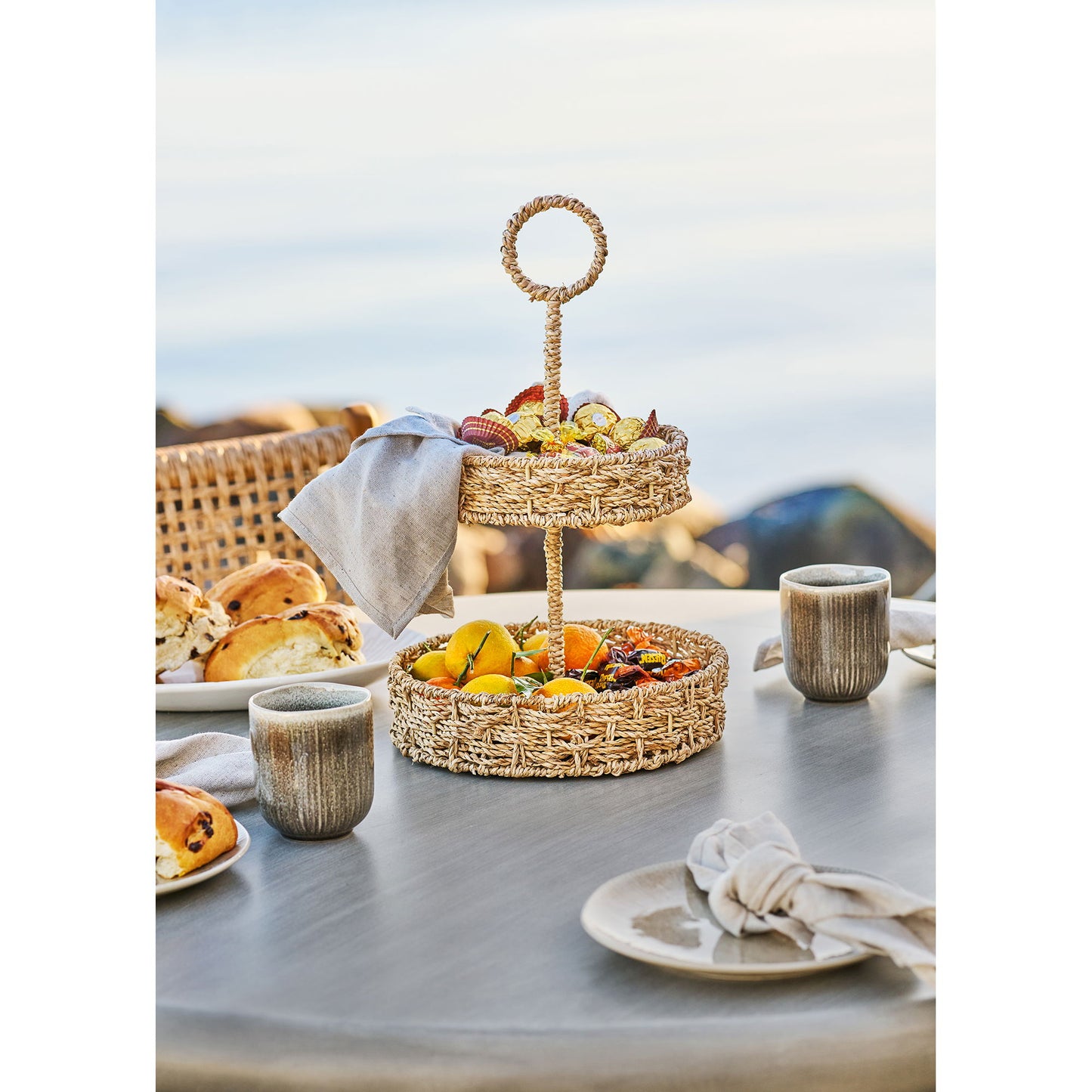 HOUSE NORDIC - Viola mokken – Grijs (Set van 4)