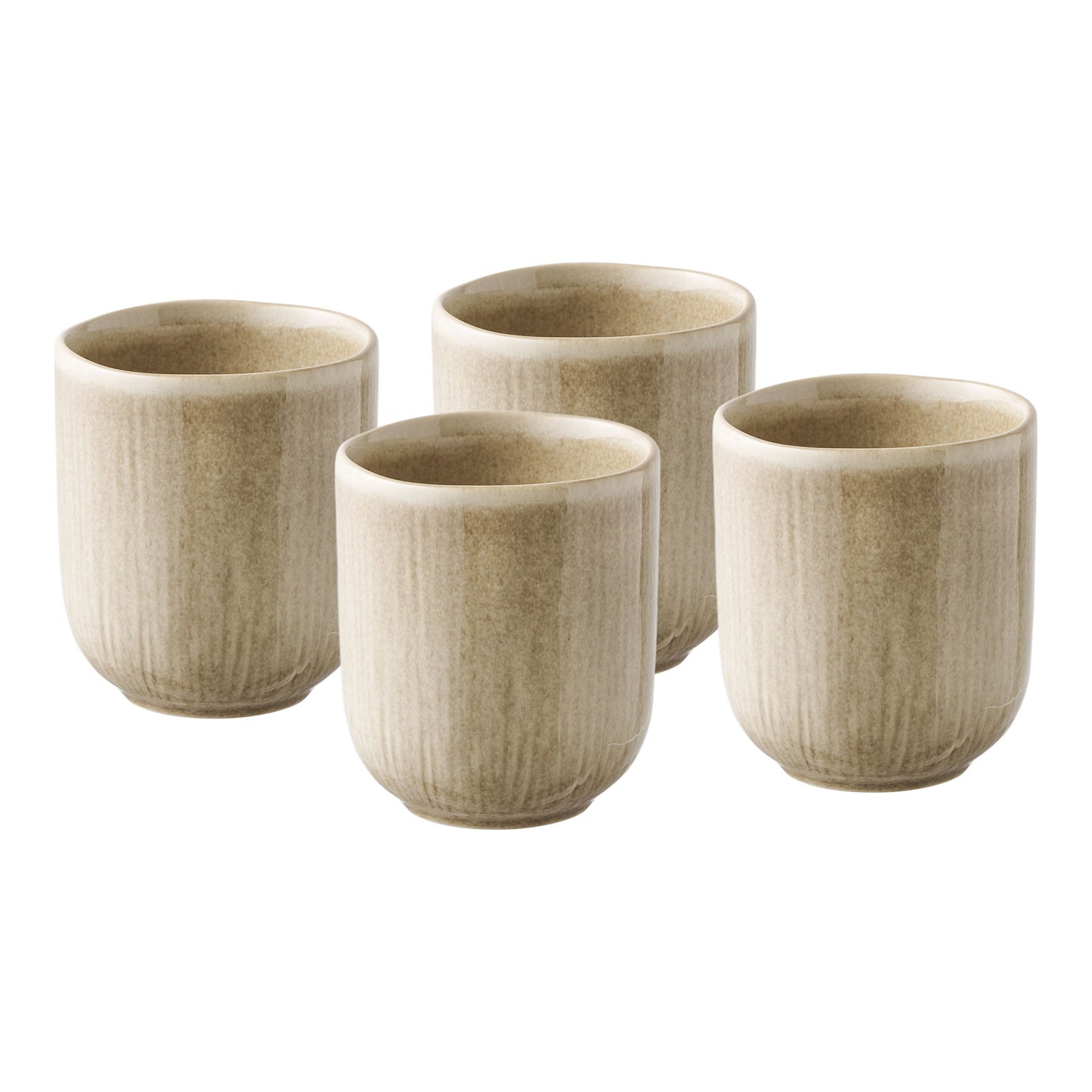HOUSE NORDIC - Viola mokken - Beige (set van 4)