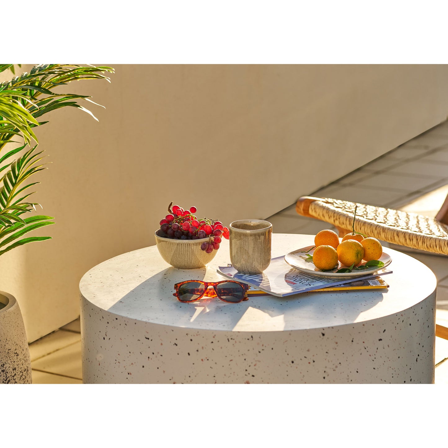 HOUSE NORDIC - Viola kom - beige (set van 4)