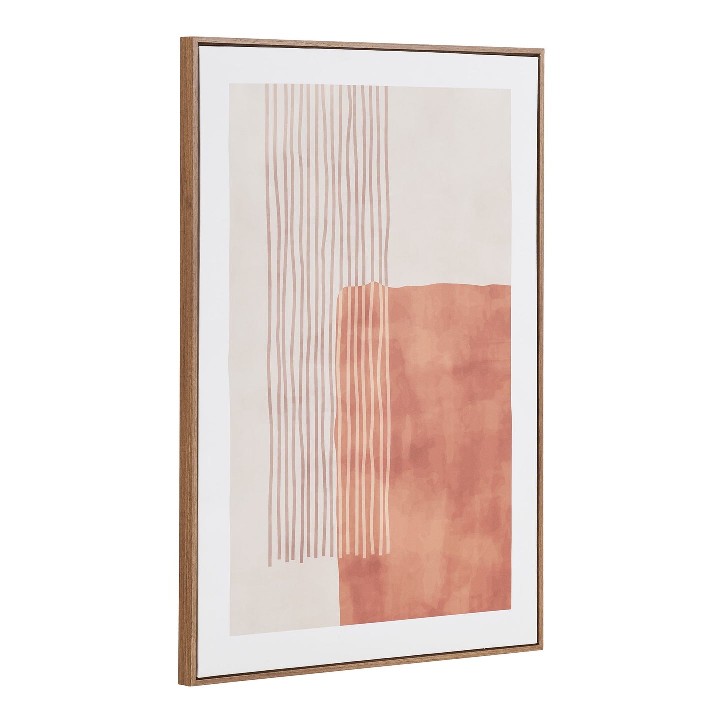 HOUSE NORDIC - Mina Canvasprint – Beige/Bruin No.1 50x70 cm