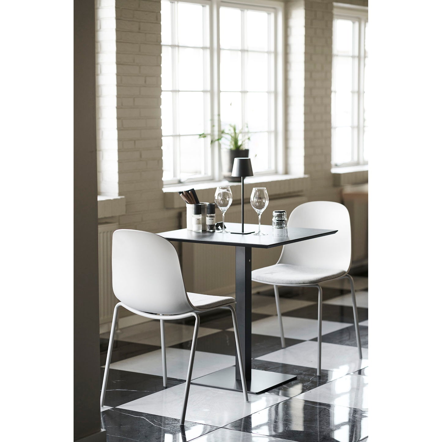 HOUSE NORDIC - Bradford tafellamp - oplaadbaar - zwart