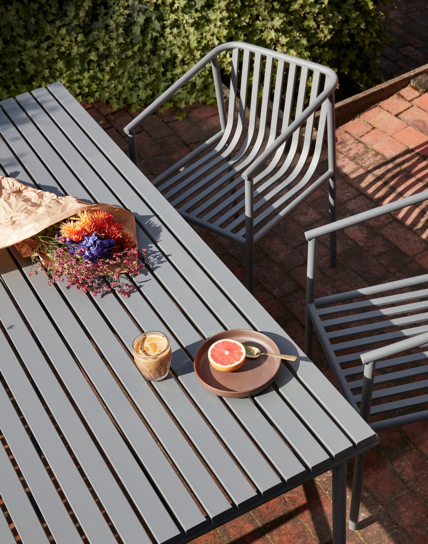 HUBSCH - Keramische schalen - bruin (set van 2)