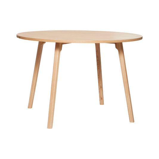 HUBSCH - Ground ronde eettafel-naturel