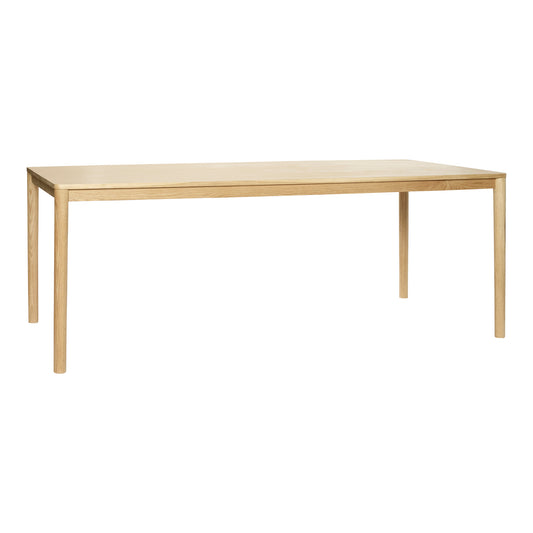HUBSCH - Ground dining table - Natural