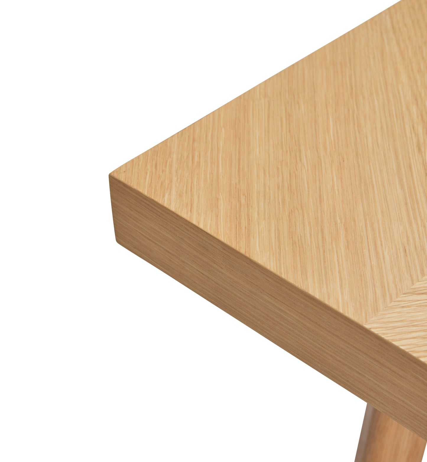 HUBSCH - Visgraat eettafel naturel Small