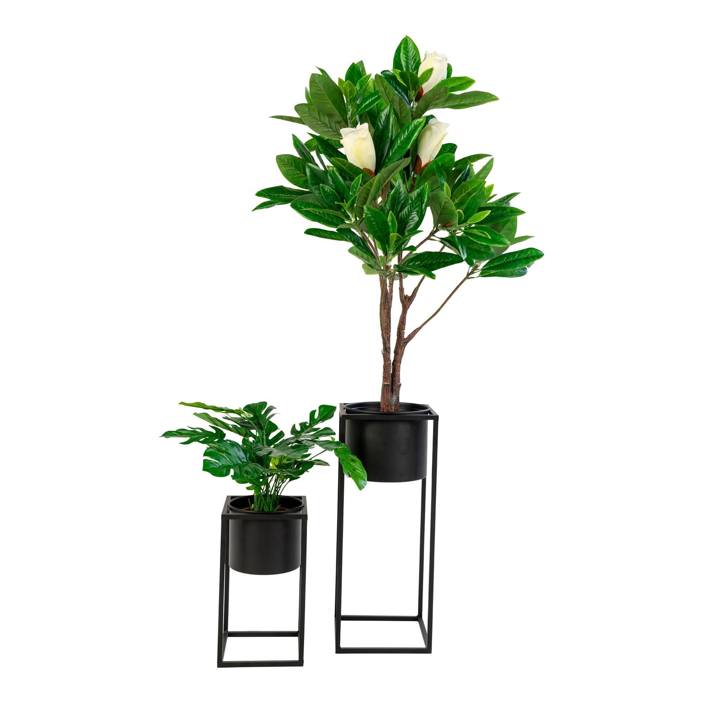 HOUSE NORDIC - Marla flower pot set - black