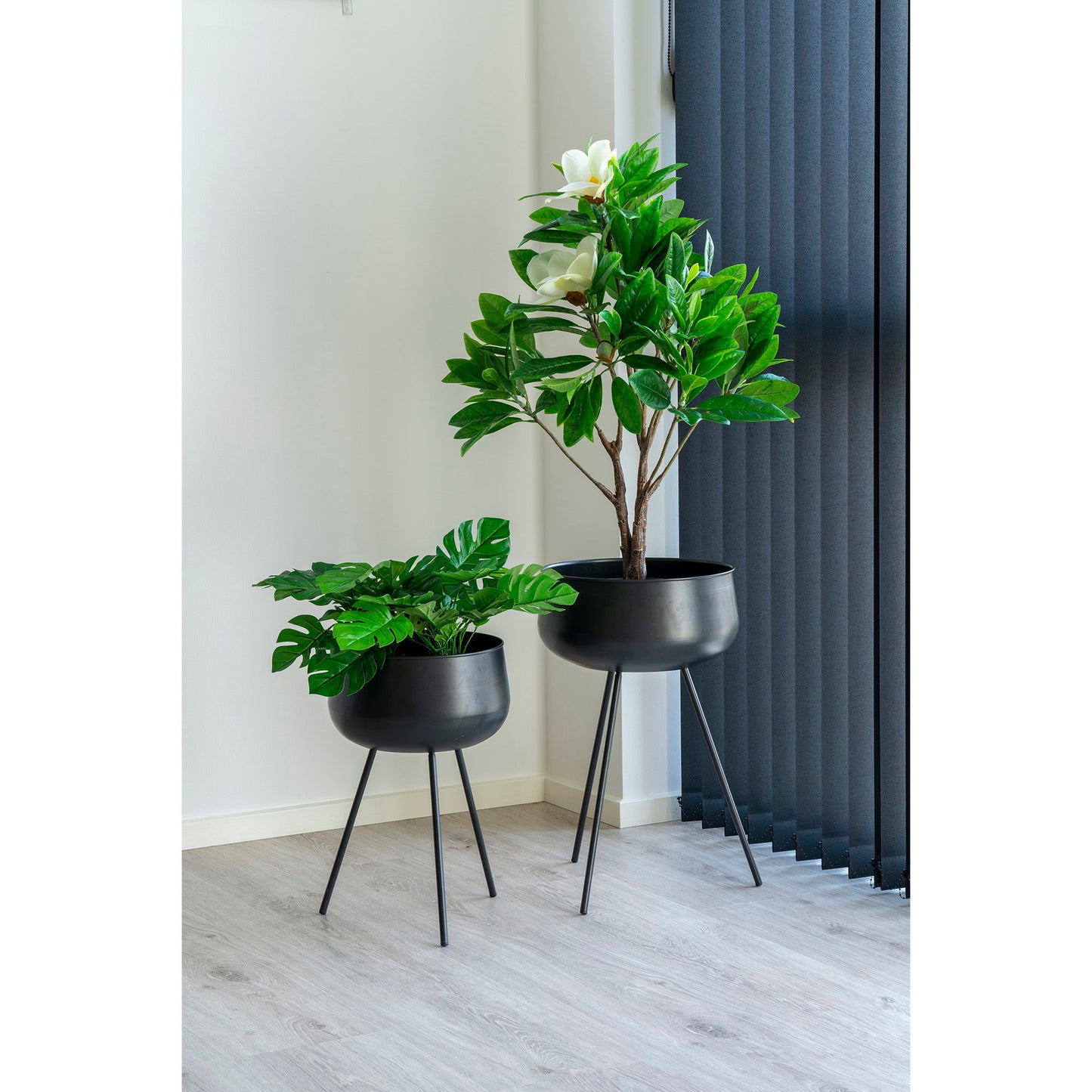 HOUSE NORDIC- Ardola bloempot set - zwart