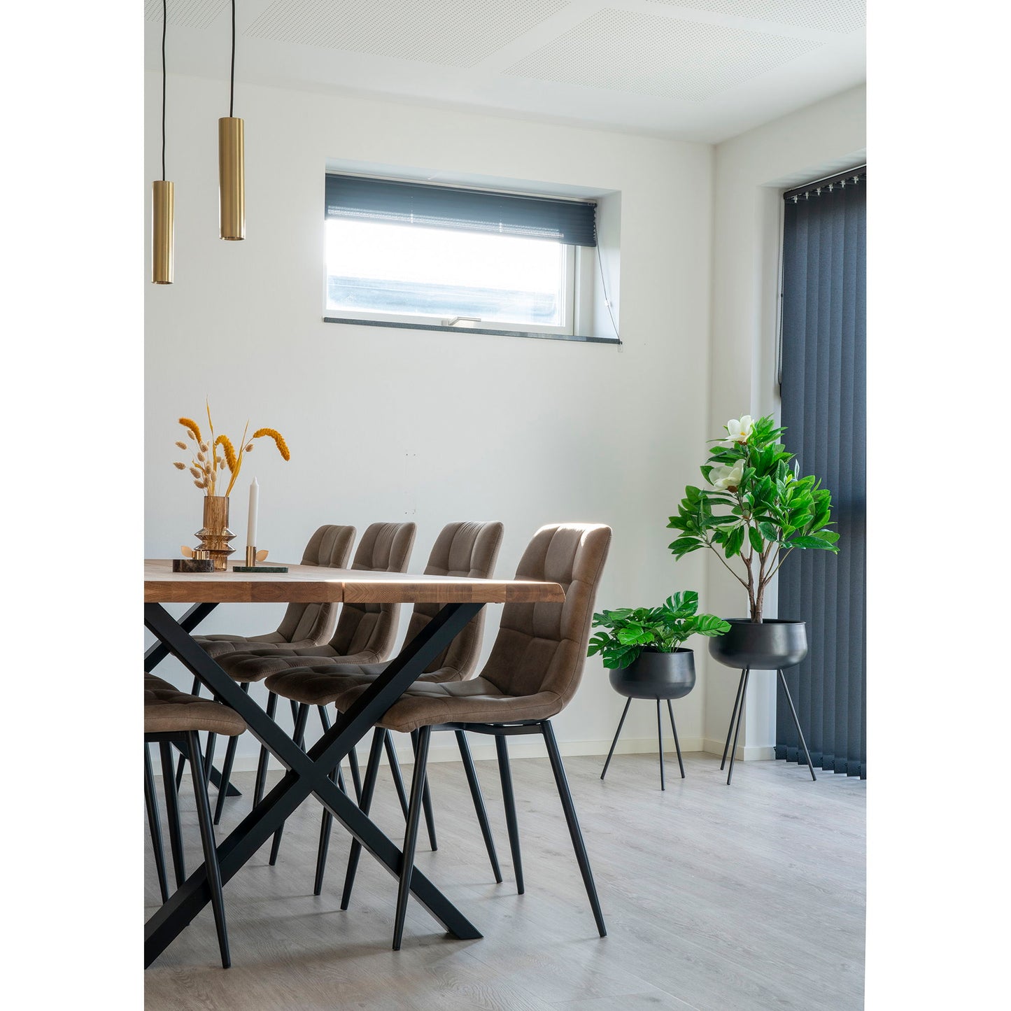 HOUSE NORDIC- Ardola bloempot set - zwart