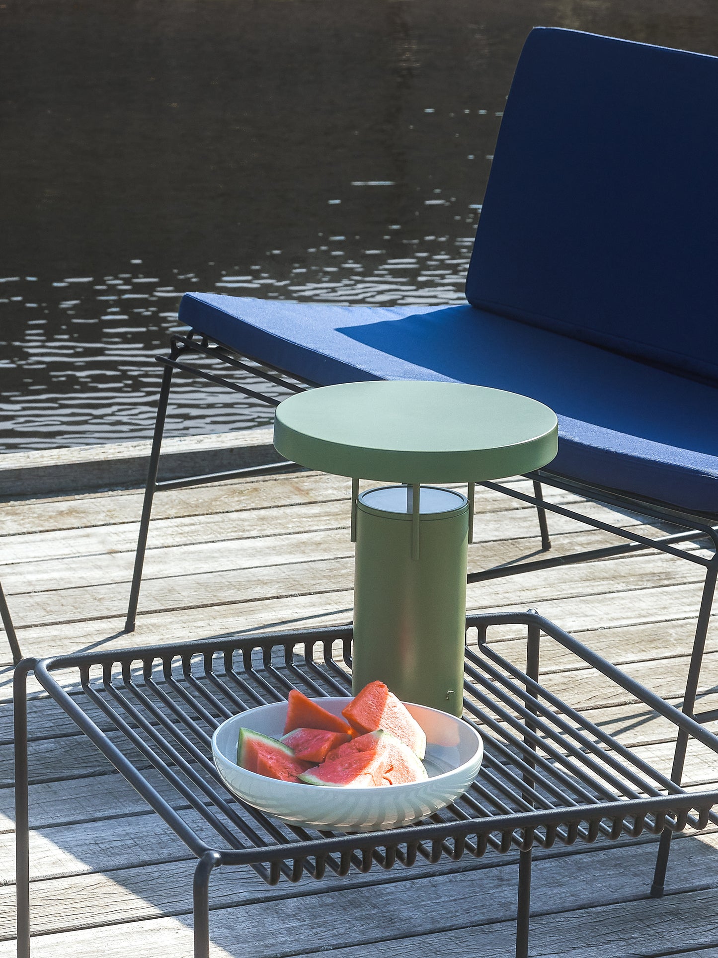 HUBSCH - BringMe draagbare lamp - Groen