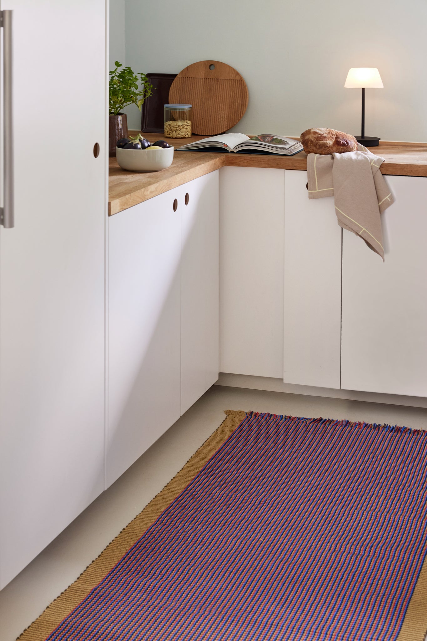 HUBSCH - Salon draagbare tafellamp - Zwart