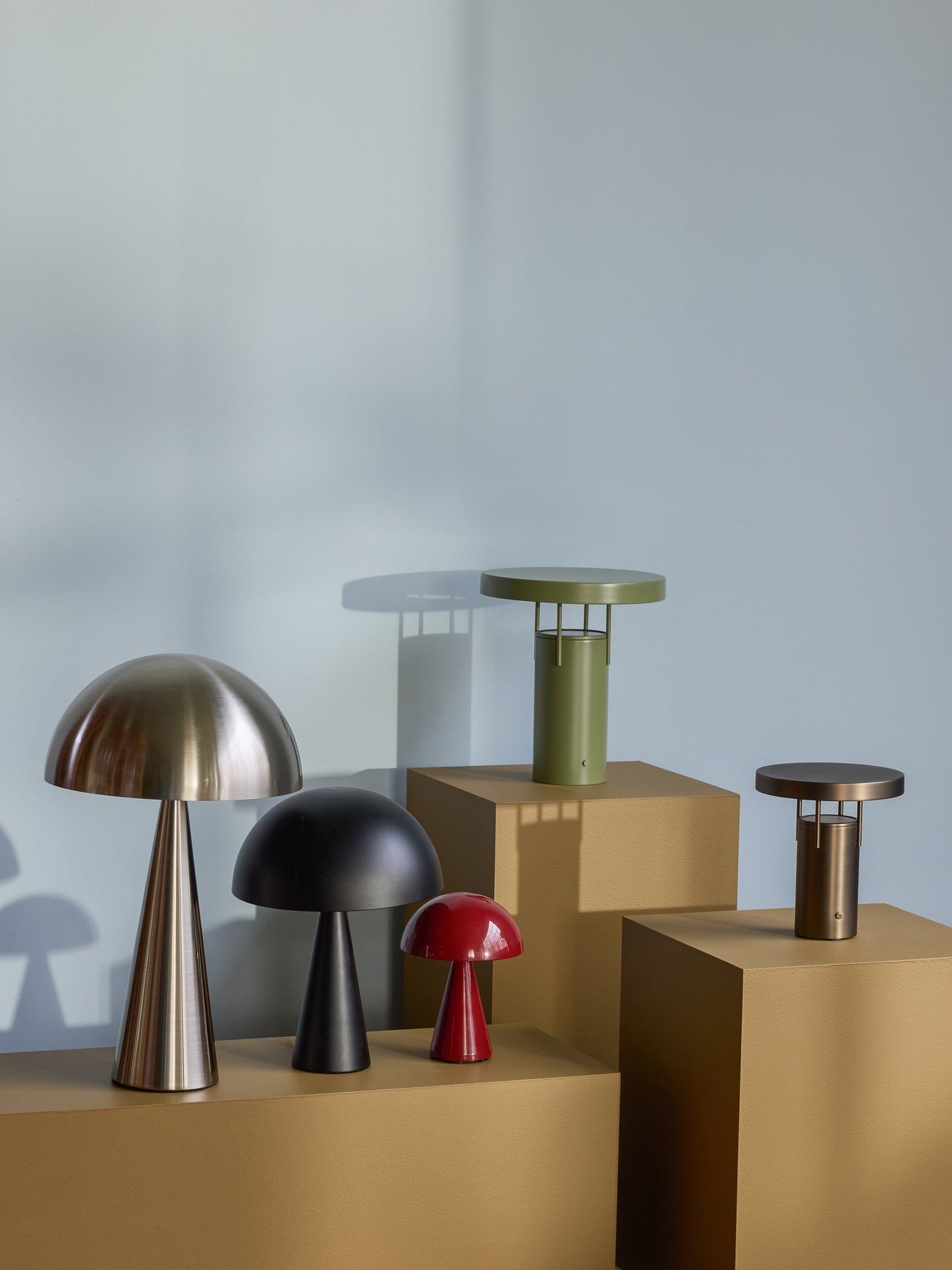 HUBSCH -Mush tafellamp Mini - Zwart