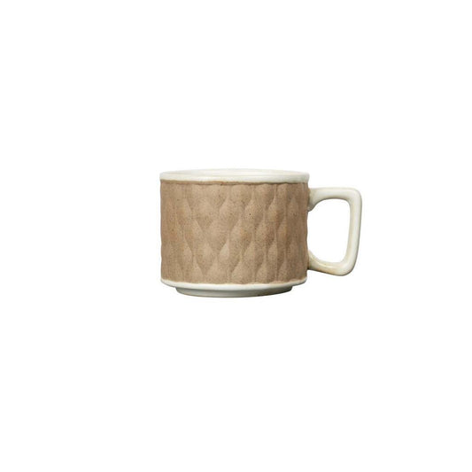 BYON - Lexus koffiekopje BEIGE/WIT