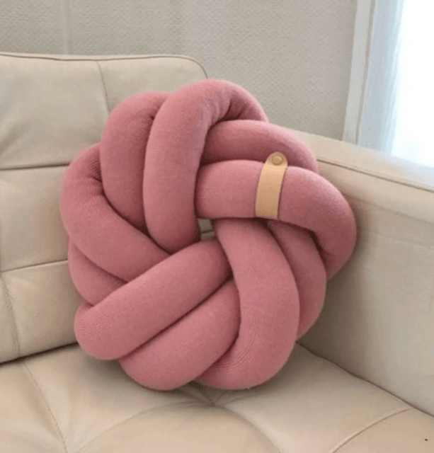 ADORIST - Design knoopkussen ROZE