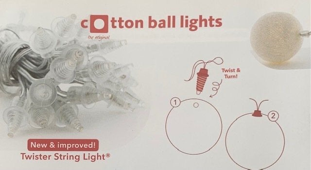 Cotton Ball Lights - lichtslinger OCEAN