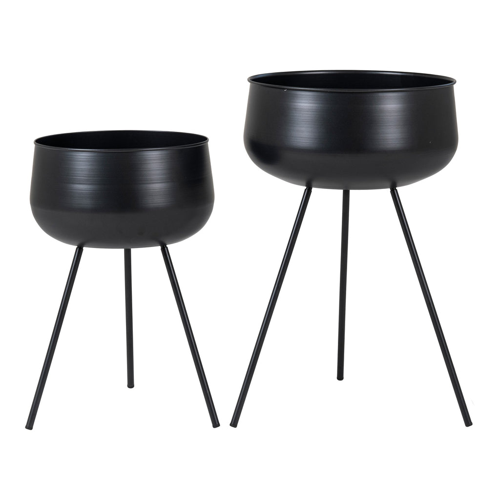 HOUSE NORDIC- Ardola bloempot set - zwart